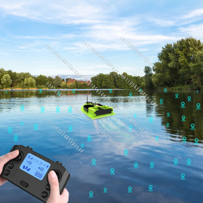 Intelligent remote control nesting boat 500 meters GPS automatic return 99 fixed-point fishing bait tug boat