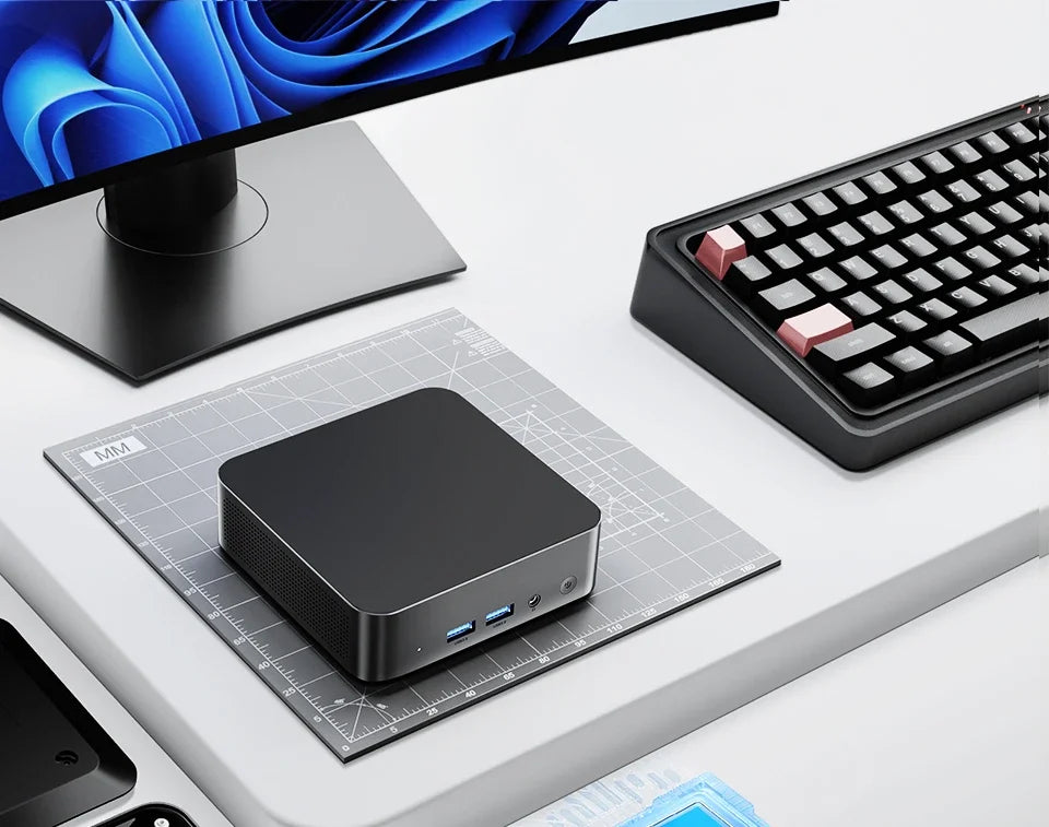 3 Screen Display Mini Host Windows 11 Mini Pc Intel Core I9 10980HK Mini PC Computer 16/32GB RAM 1TB/2TB SSD Wifi 6 BT5.2 4K HD