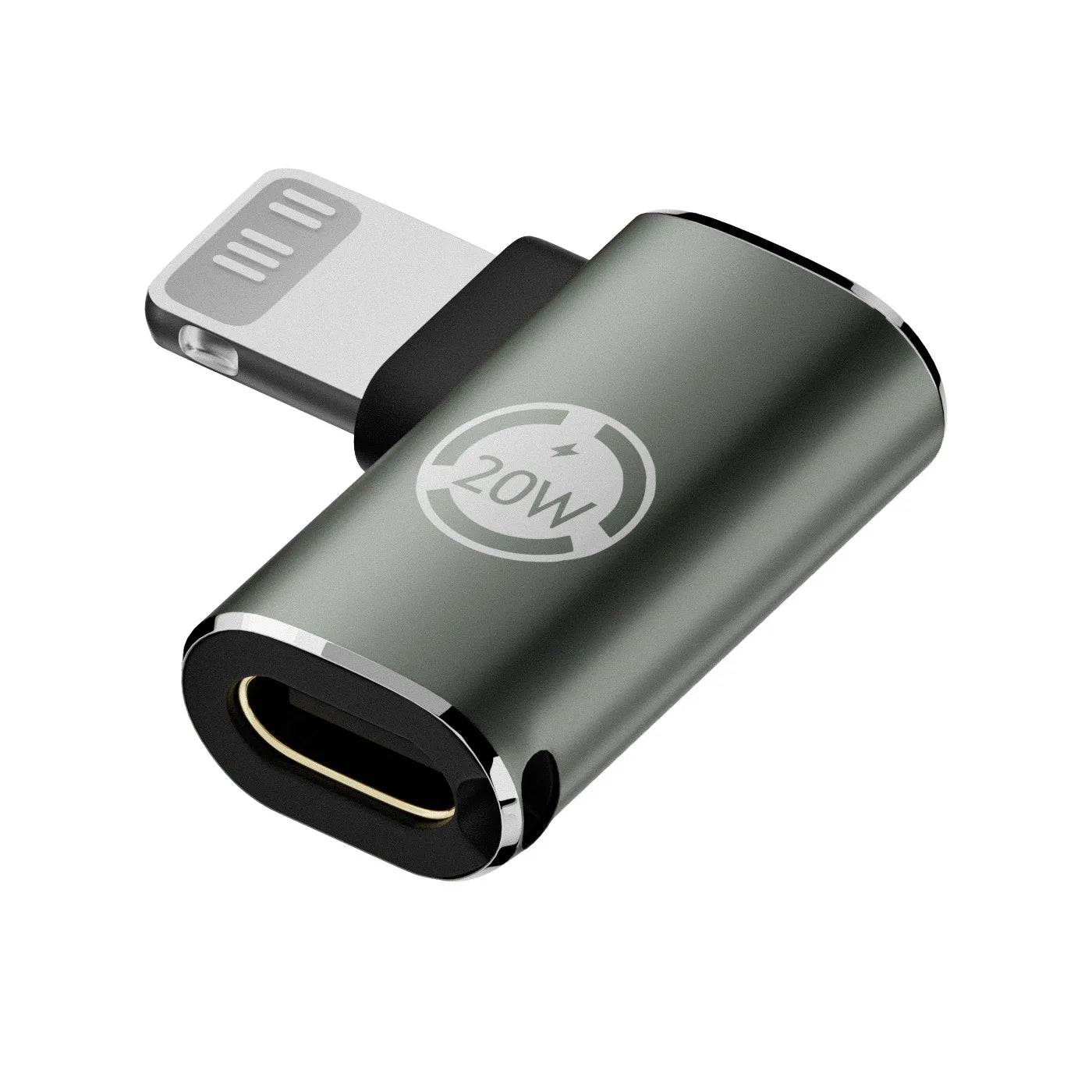 PD20W USB C Fast Charging Adapter USB Type-C Female To Lighting Male Straight Head Elbow Converter Adapter For IPhone 14 13 12