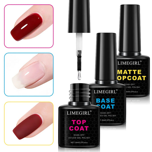 Limegirl 8 ml matt topplack