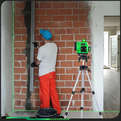 HGLINE 1.2M/1.5M Stretchable Laser Level Tripod Suitable for 5/8 Inch Laser Level Tools Aluminum Tripod with Lifting Rocker