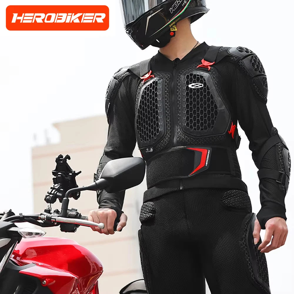 Motocross Skyddsjacka Off-Road CE-certifierad
