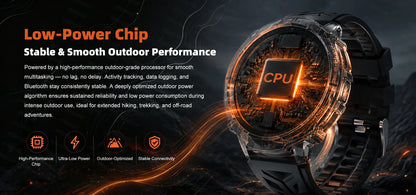 New T-RX6 Ultra Outdoor Sports Smart Watch GPS Compass  Barometer IP68 Waterproof Call Blood Oxygen Military Smartwatch For Men