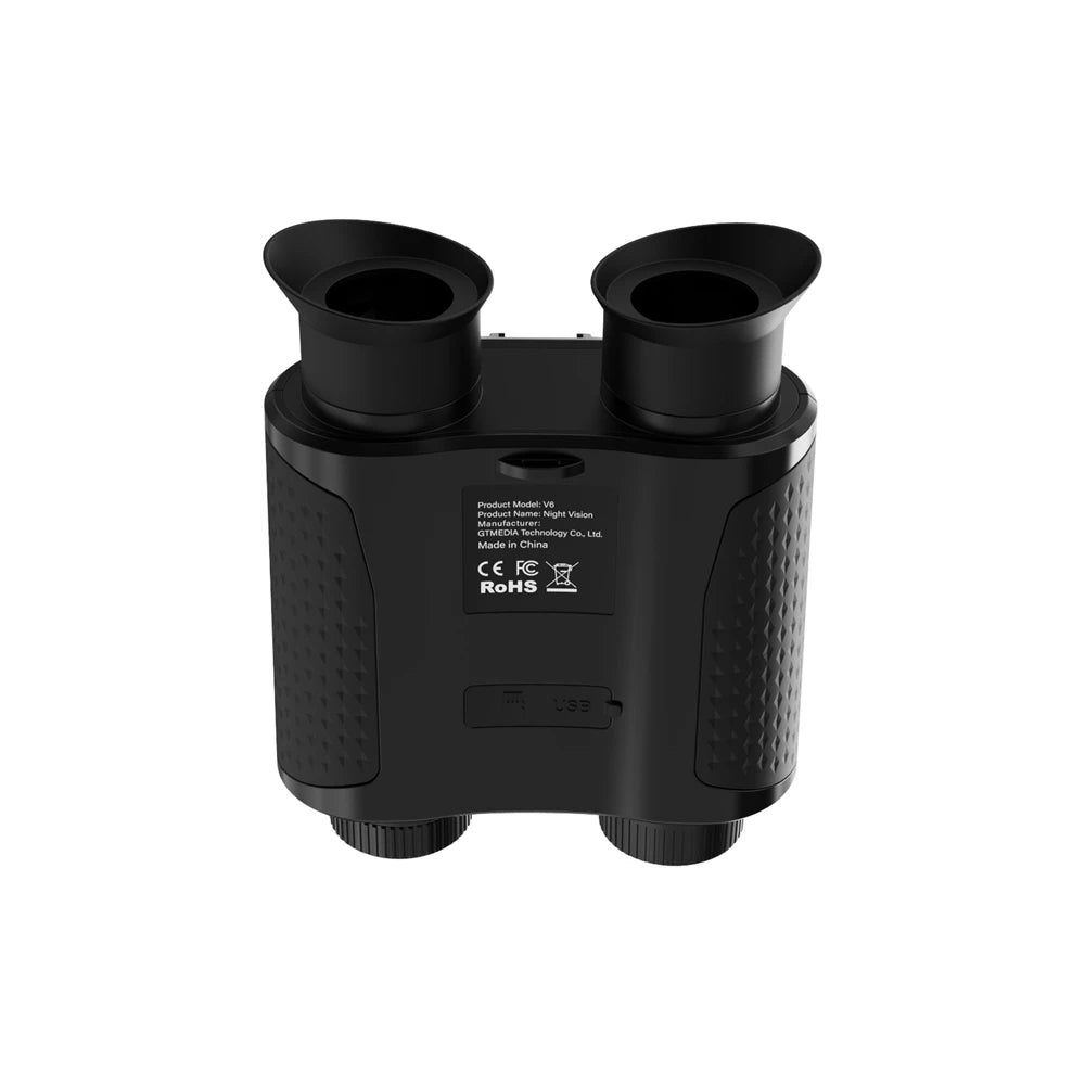 GTMEDIA V6 PRO Infrared 4K Night Vision Binoculars Goggles 8X Digital Zoom 300M Full Darkness Photo&Video Telescope for Hunting