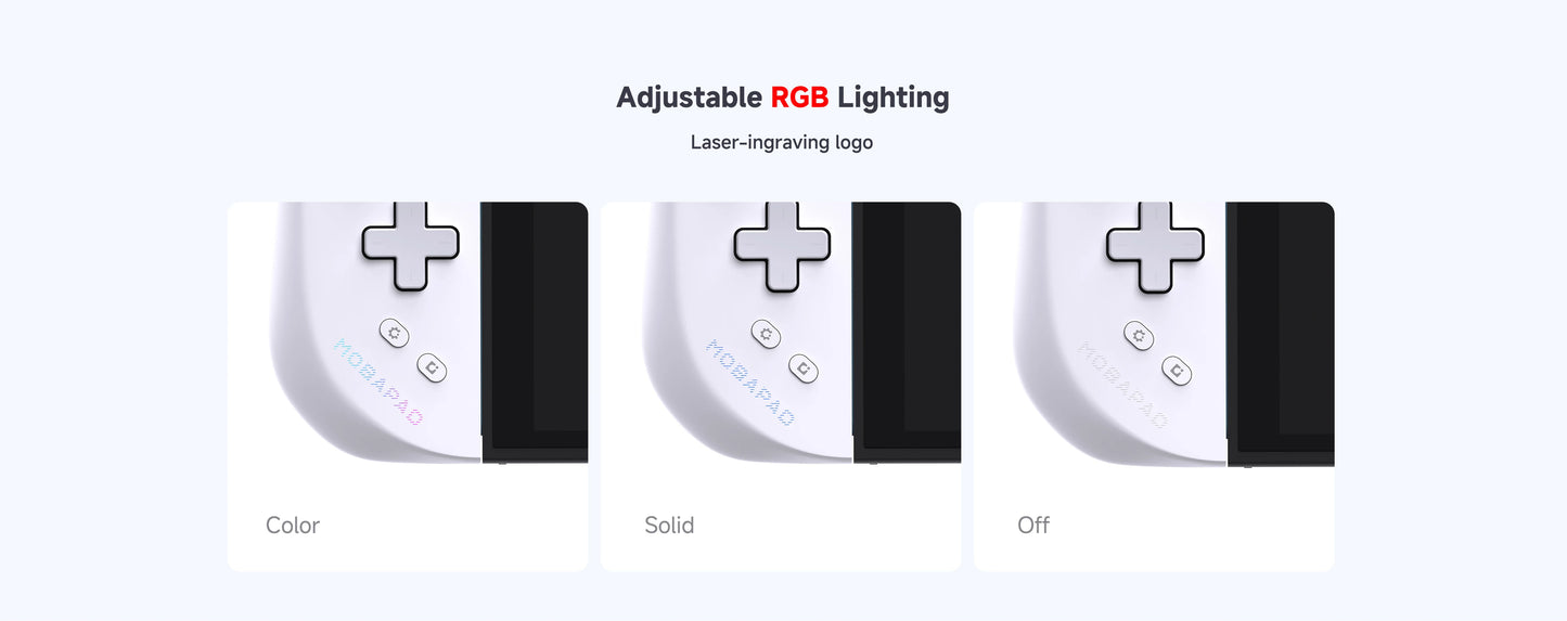 MOBAPAD M12 S Gaming Controller for Switch 2 with TMR Sticks, Mechanical Buttons, 9-Axis Gyro Motion Control, Power-Saver Mode