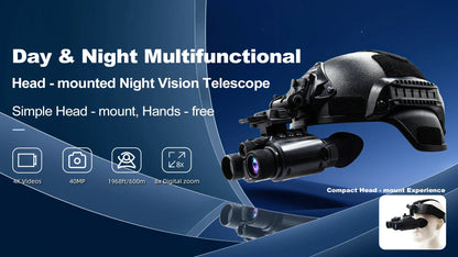 Z9158 600m Night Vision Binoculars with 3500mAh Lithium-Ion Battery Adult Infrared Goggles for Hunting Night Fishing Forest Fire