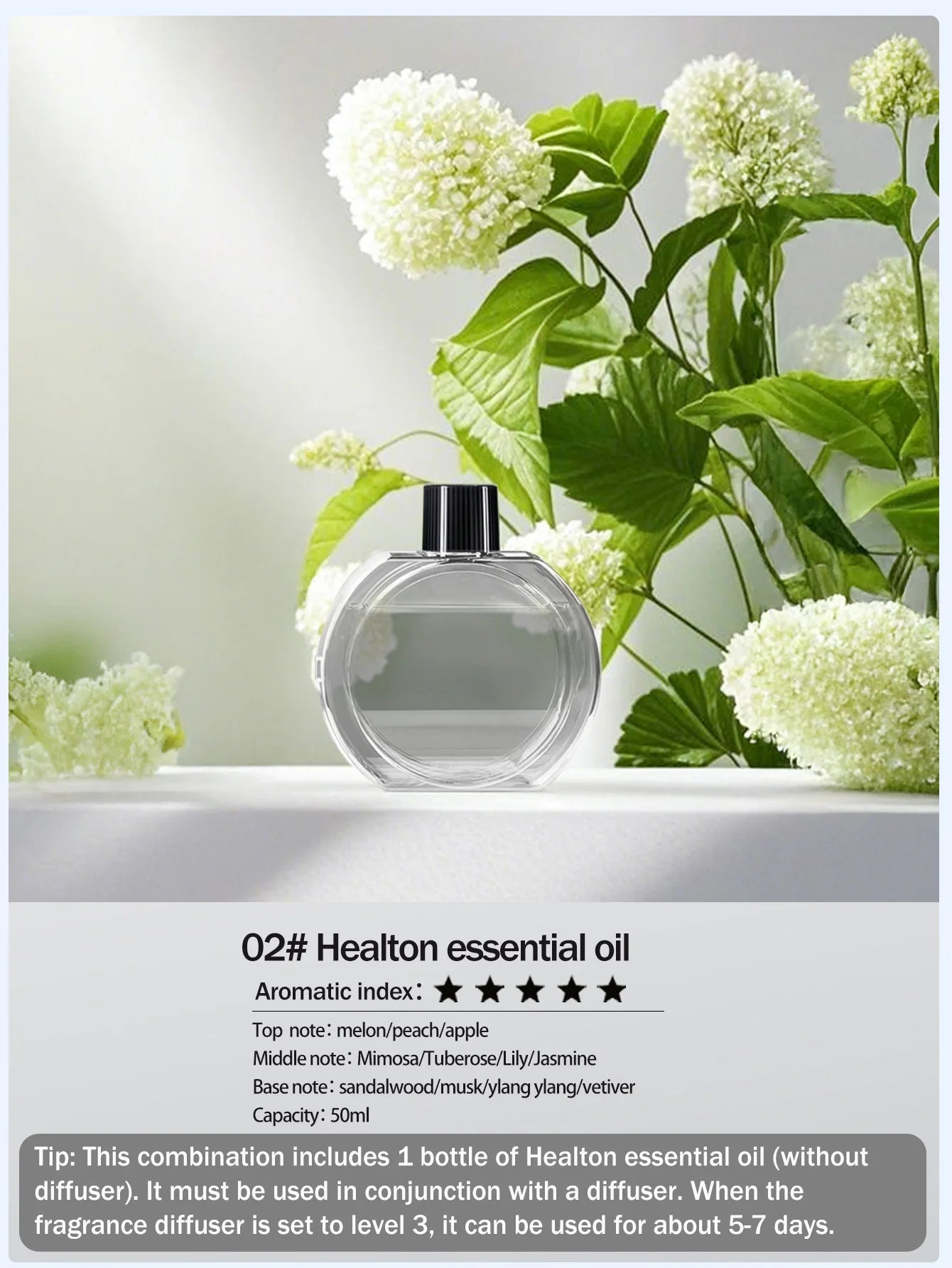 Rechargeable automatic aroma diffuser, essential oil diffuser, aroma essential oil, hotel bathroom aroma machine gift