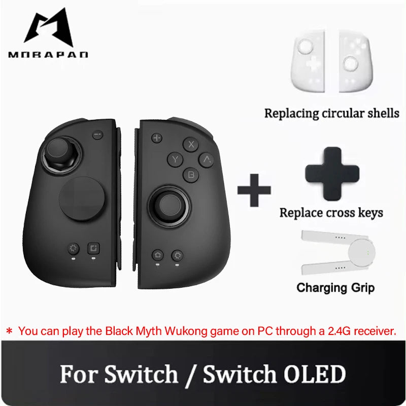 MOBAPAD M6 Controller For Nintendo Switch OLED Joypad with Hall Joystick HD Vibration Console for Switch NS OLED Gamepad