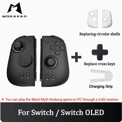 MOBAPAD M6 Controller For Nintendo Switch OLED Joypad with Hall Joystick HD Vibration Console for Switch NS OLED Gamepad