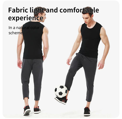 1/3/5 pcs Men's Cotton Sleeveless Thin Vest Young Men's Wide-shouldered Sports Fitness Slim Vest Thin Joker Tight Vest Breathabl