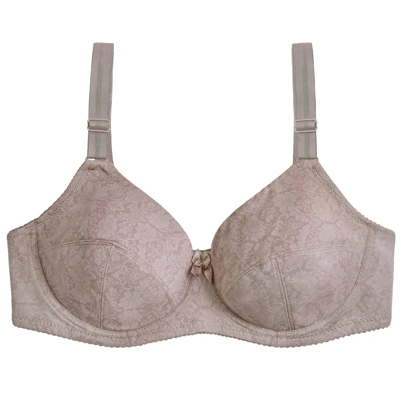 2024 New 36/80 38/85 40/90 42/95 44/100 46/105 48/110 DEF Cup Bras Ultrathin Kinit Underwear For Women Plus Size Lingerie