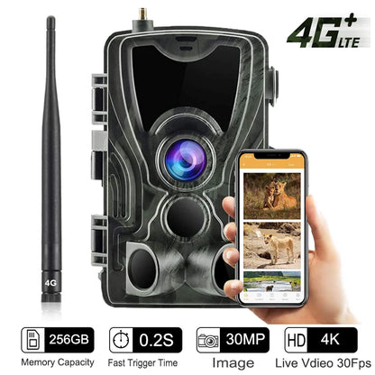 Suntekcam HC-801 Series APP Control 4G 20MP 1080P Hunting Trail Camera Wireless Wildlife Cameras 0.3S Trigger Night Vision