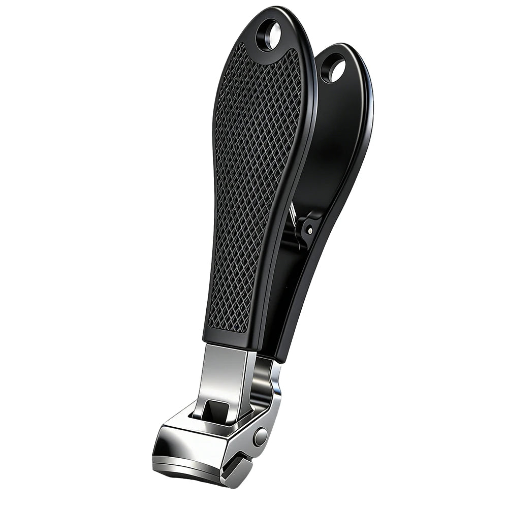 Angled Head Nail Clippers Woman Man Toenail Clipper Thick Nails Stainless Steel Curved Blade Nail Cutter Trimmer Manicure Tools