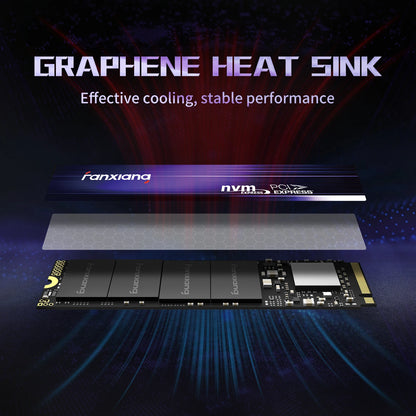 Fanxiang S880/S880E SSD NVMe M2 PCIe4.0x4 1TB 2TB 4TB Intern Hårddisk för Stationär Dator och PlayStation 5