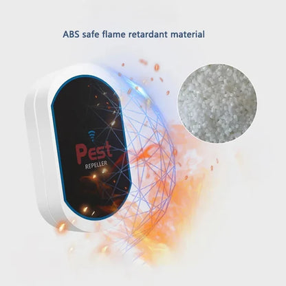 3W Ultrasonic Mosquito Repellent Lamp Rodent Repellent Household Rodent Trap Plug-In Mosquito Pest Exterminato Device