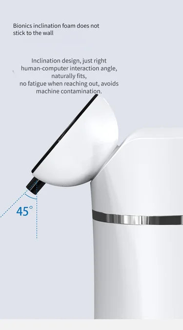 USB Rechargeable Automatic Foam Soap Dispenser Infrared Sensor 3 Speed Adjustable Touchless Hand Wash Pump for Bathroom Kitchen