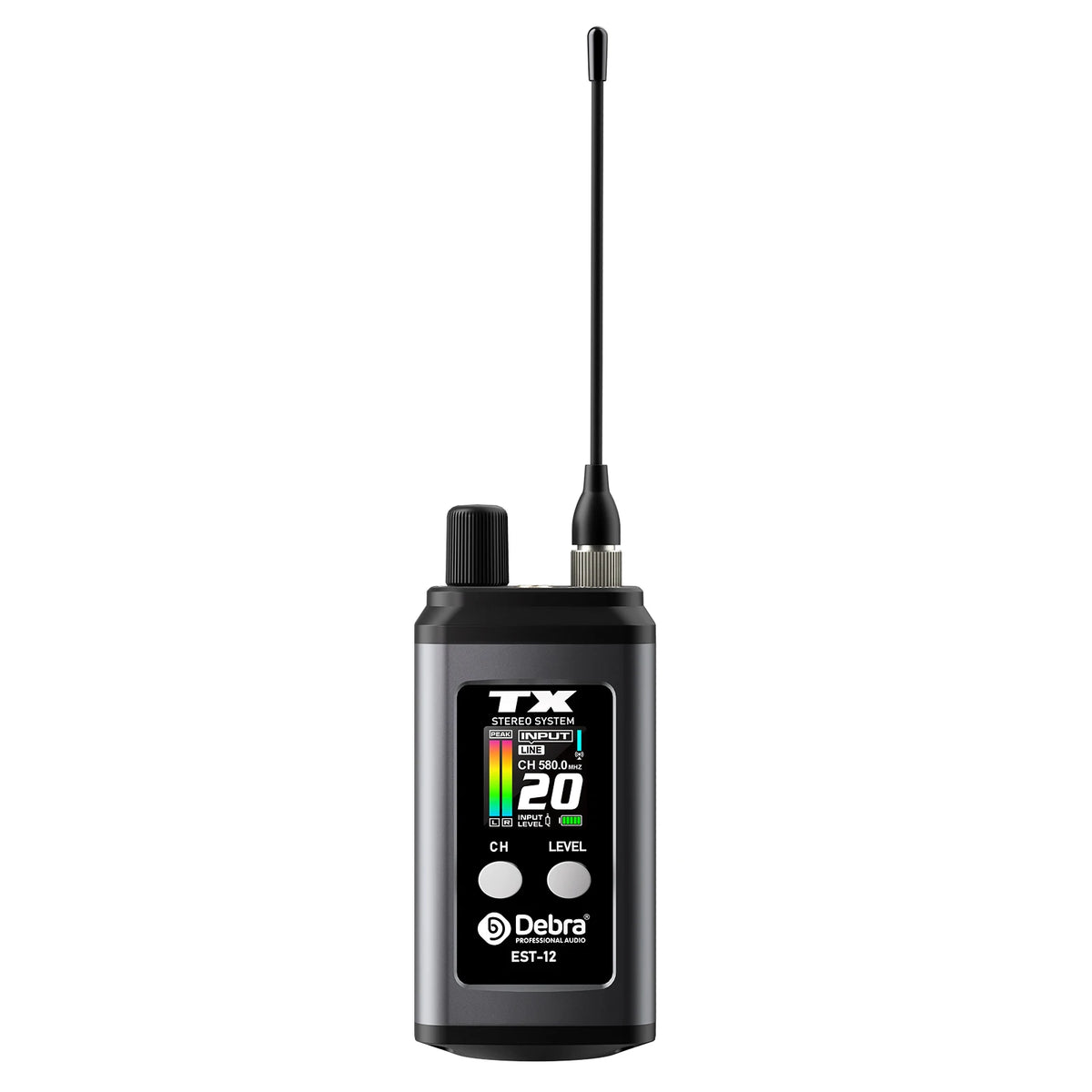 EST-12 trådlöst UHF-system för in-ear-monitorering