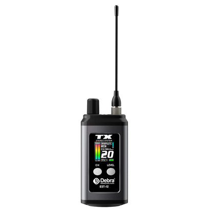 EST-12 trådlöst UHF-system för in-ear-monitorering
