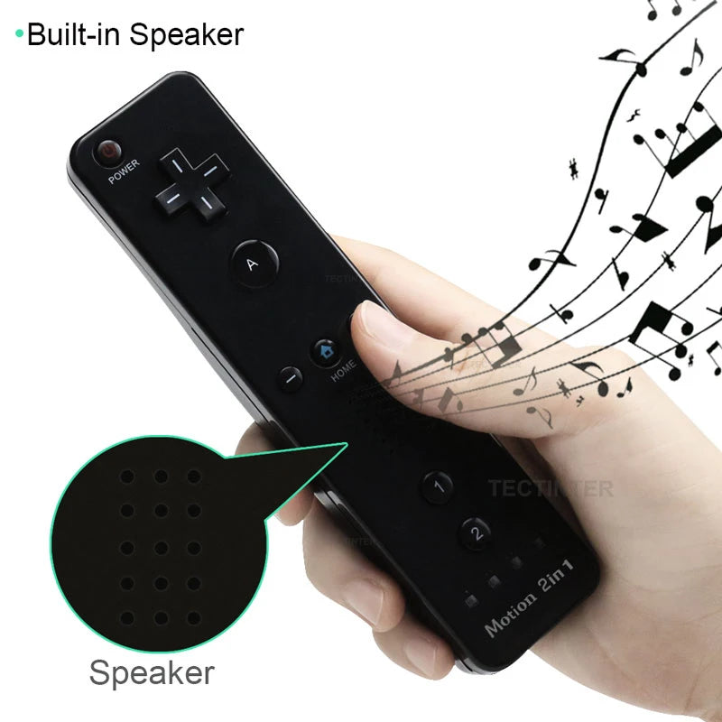 2 in 1 Wireless Controller For NS Wii Gamepad Set Motion Plus Remote Controller Joypad for NS Wii Games Control Accessories