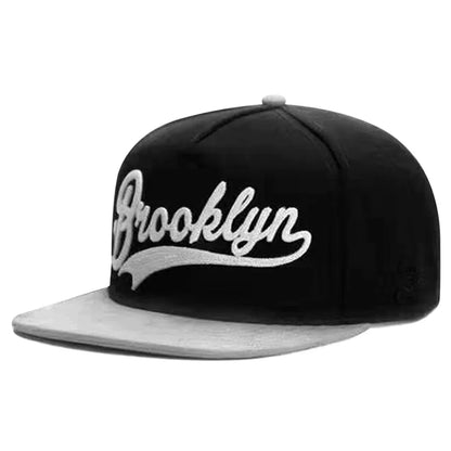 Unisex BROOKLYN Embroidery Hip-hop Hats Spring Autumn Outdoor Adjustable Casual Baseball Caps Trucker Caps Sunscreen Hat
