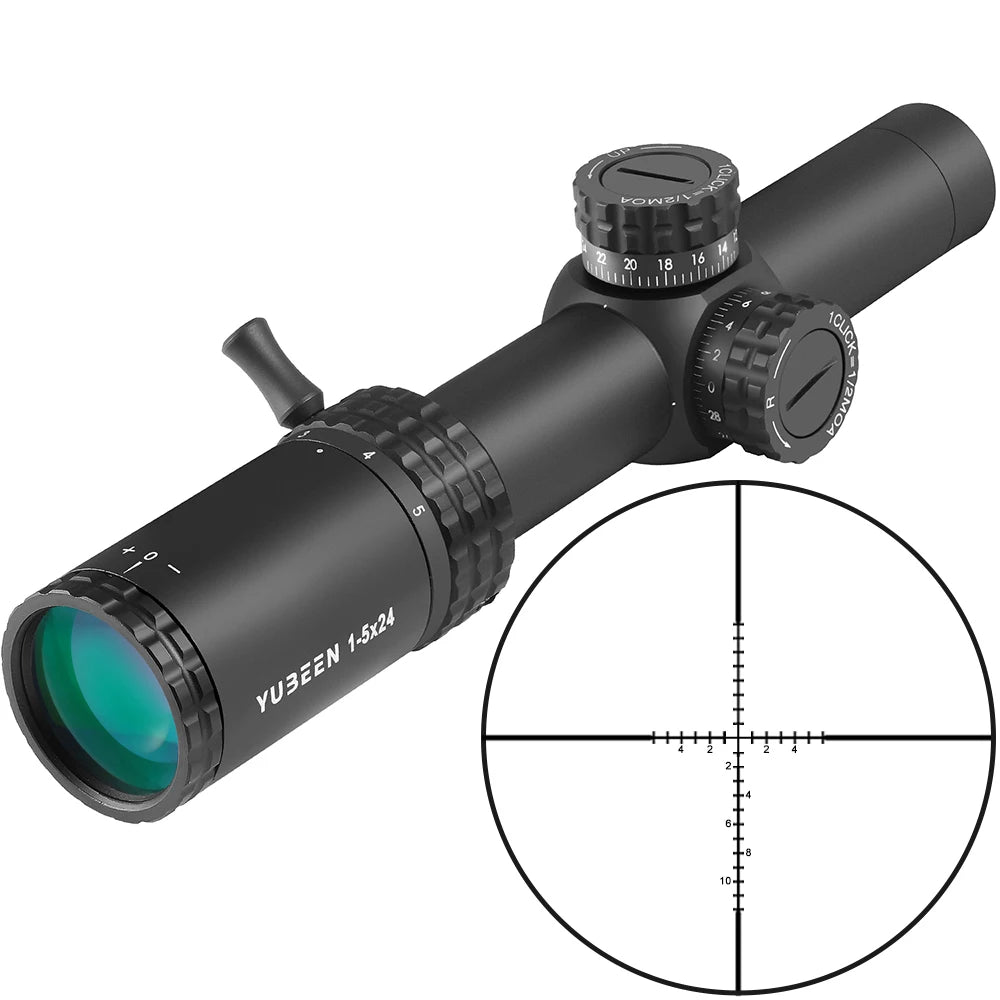 1-5x24 SFP LPVO gevärssikte för jakt