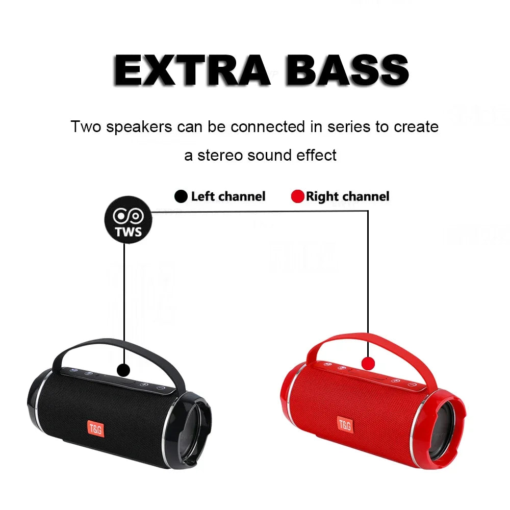 Subwoofer Bluetooth Speaker Portable Wireless Radio FM Computer PC TV 10W Powerful Woofer Bass Sound Box Music Big Caixa De Som