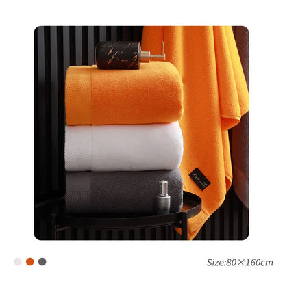 Egyptian Cotton Towel Bath Towel Soft Bath Towel That Absorb Water Do Not Shed Hair Household Face Washing Towels 80X160cm
