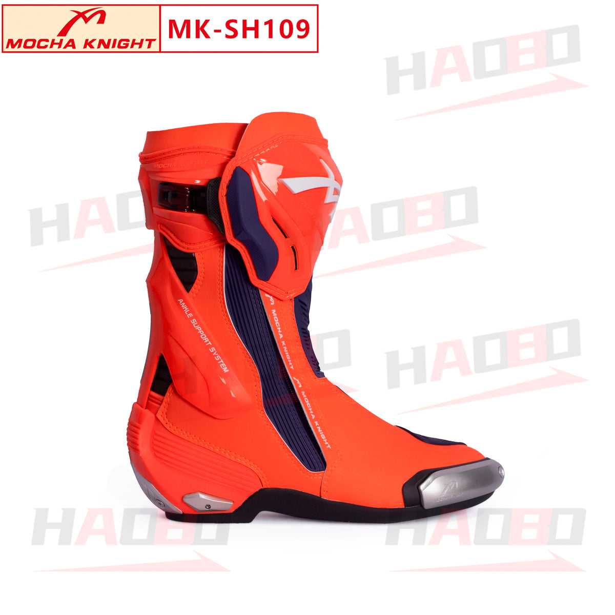 BENKIA SH109 Mocharöda Motorcykelstövlar