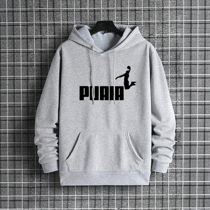 2026 New Men's and Women's Hoodies Urban Casual Fashion Sport Pullover High Quality Solid Color Hooded Sweatshirt