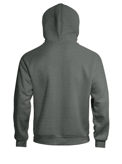 Autumn Men's Double-Layer Hooded Zip-Up Sweatshirt, Loose Casual Fit with Front Pockets, Ideal for Outdoor and Streetwear Style