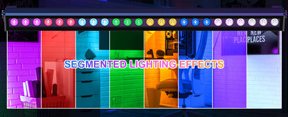 Fieryzeal 100W RGB LED Wall Wash-ljus IP65 – 24x3W DMX512 Strobe Scen DJ Bar Bröllop Utomhus CE FCC RoHS