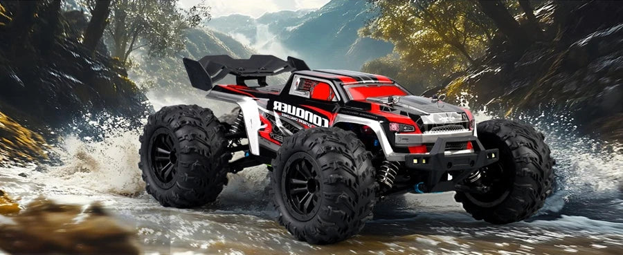 4WD radiostyrd bil i skala 1:16 med 4 kanaler