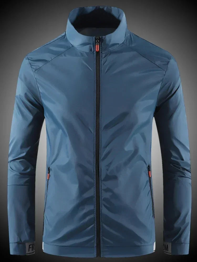 Unisex Lättviktig Friluftsjacka – Vattentät Snabbtorkande Skin Jacket för Vandring, Camping & Fiske, 3 Färger