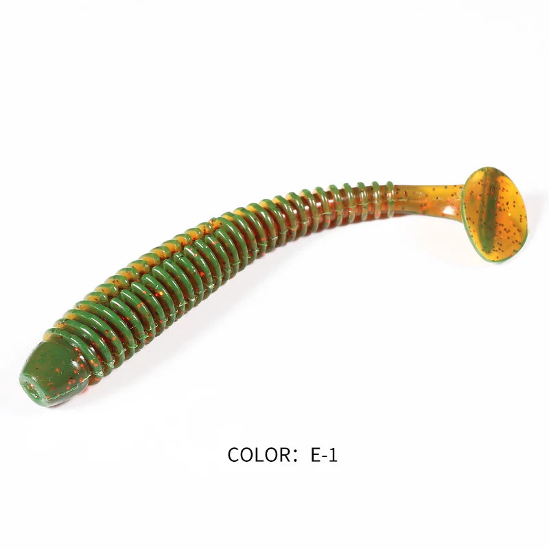 Supercontinent Impact Ring Shad Fishing Lure Soft 63mm 80mm 97mm Plastics Baits Swimbait Jigging Lure Artificial Baits