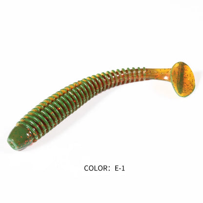 Supercontinent Impact Ring Shad Fishing Lure Soft 63mm 80mm 97mm Plastics Baits Swimbait Jigging Lure Artificial Baits