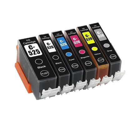 PGI525 PGI 525 CLI 526 Bläckpatroner för Canon Pixma-skrivare