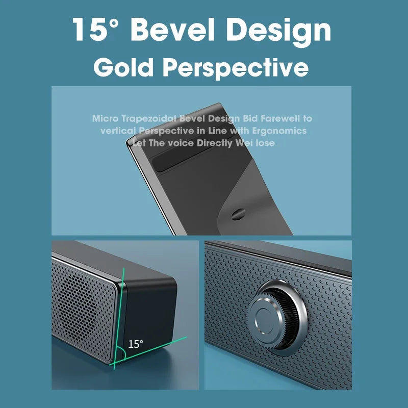 Wired Wireless Bluetooth Speaker Sound Box Bar Soundbar Computer PC TV Laptop Desktop Music Portable Caixa De Som Audio System