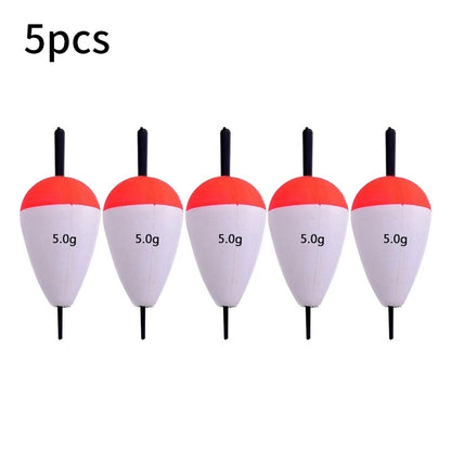 5pcs Foam Fishing Floats EVA Fish Floats Bait Fishing Buoys 2g/3g/5g/10g/15g/ 20g/35g/40g/60g Buoy Flotador Fishing Accessories