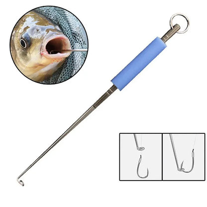 Fiskekrokborttagare 2-pack – Rostfritt Stål med Silikonhandtag