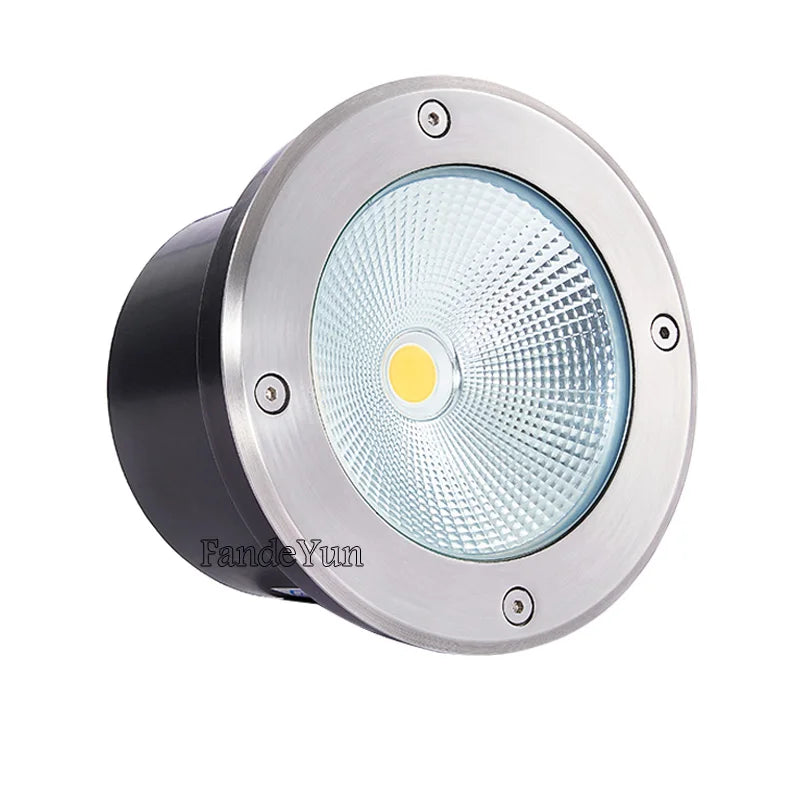 Nedgrävd LED Trädgårdsspot IP67 – 3W/5W/10W/12W/15W/18W, Varmvit/Kallvit/RGB, AC85–265V & DC12V