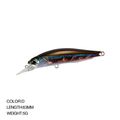 Minnow Fishing Lure Wobbler Rozante 77SP Long Cast Hover Swaying Lure Jerkbait Artificial Bait Culter 77mm/63mm Alburnus Bait