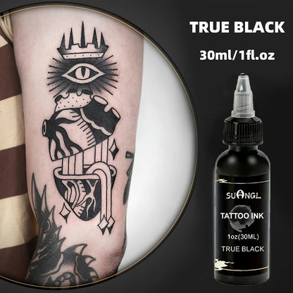 Tattoo Transfer Stencil Kit Black Tattoo Ink Transfer Gel Lotion Stencil Paper Ink Cups Gloves Blue Lotion Set