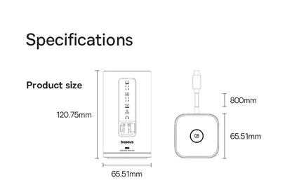Baseus 11/12-i-1 USB-C-docka med flera skärmutgångar och PD