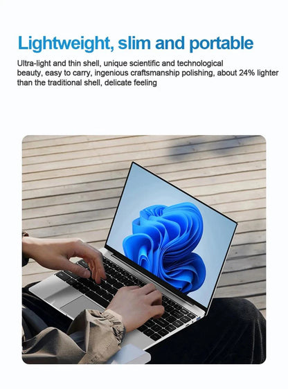 14,1" Laptop Intel Core i9-10980HK / N150 16GB LPDDR4 Upp till 2TB SSD – Win 11 Pro FHD IPS WiFi 6 Bluetooth 5000mAh Kamera CE