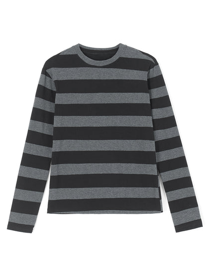 Women Teen Girls Fairy Grunge Y2k Long Sleeve Baggy Shirt Tops Striped Baby Tees Vintage Streetwear T-Shirt Autumn Clothes
