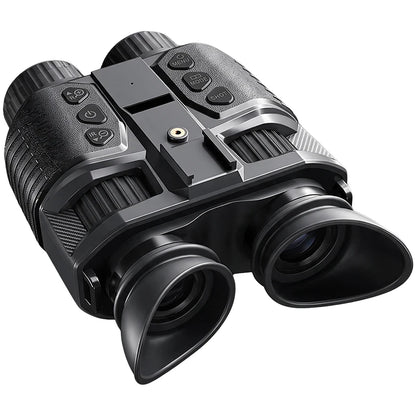 4K Night Vision Binoculars Diopter Eyepiece Dual 1.4" LCD 10X Zoom 3000mAh Level Gauge Infrared Outdoor Observation