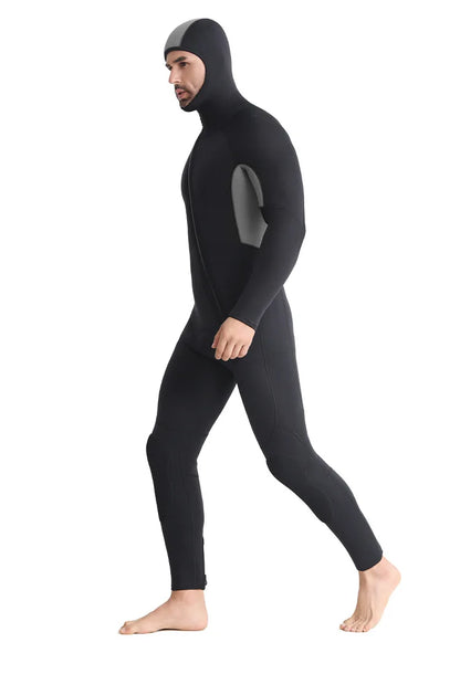 1,5mm Neopren Våtdräkt Herr – Helkropp, Långa Ärmar, Dykning & Surfing, M–XXXL