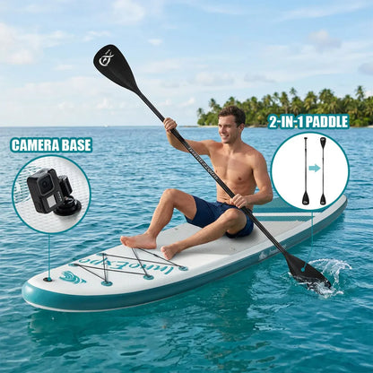 Uppblåsbar SUP-bräda från InnoExpo med halkfri yta – 320–350 cm