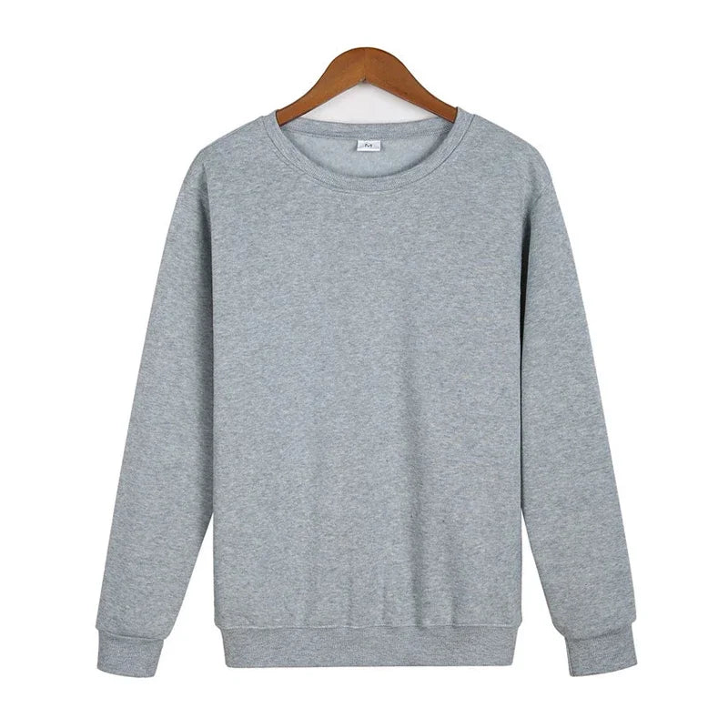 Men's Fashionable Thin Solid Color Pullover Hoodie for Autumn Casual Street Style Ideal Wear