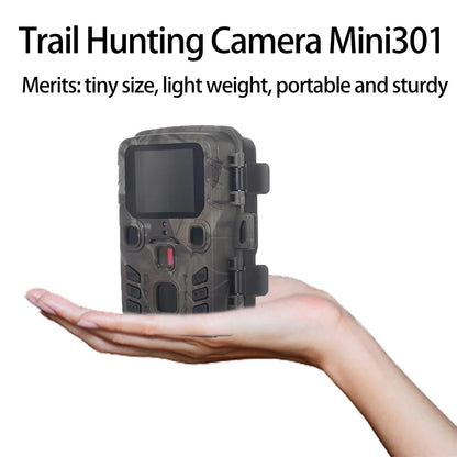 20MP 1080P Night Vision Waterproof Wireless Hunting Camera Trail Cameras MiNi301 Photo Trap for Wildlife